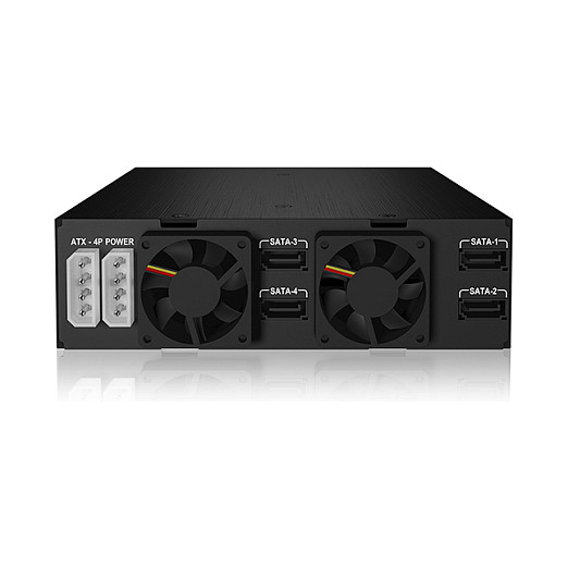 Adapter za diskove ICY BOX IB-2242SSK (4x 2.5" SATA/SAS u 5.25" utor)-7