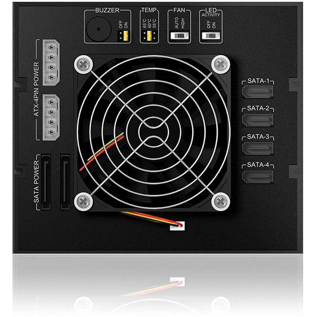 Backplane modul ICY BOX IB-564SSK za 4x 3.5" SATA/SAS diskove-10