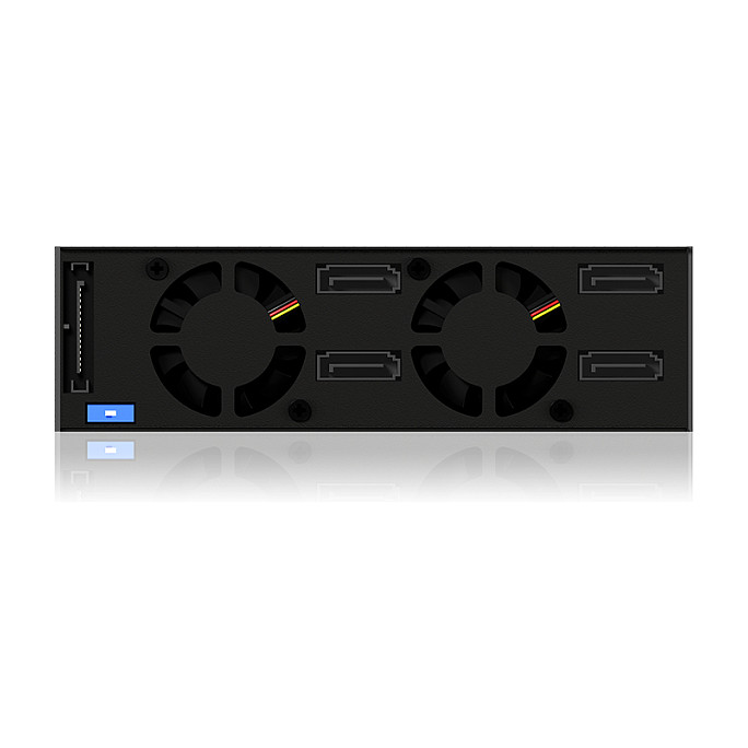 Kavez za pohranu ICY BOX IB-2240SK (5.25", 4x 2.5" SATA HDD, aluminijska konstrukcija, 40 mm ventilatori)-3