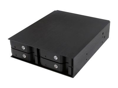 Kavez za pohranu ICY BOX IB-2240SK (5.25", 4x 2.5" SATA HDD, aluminijska konstrukcija, 40 mm ventilatori)-0