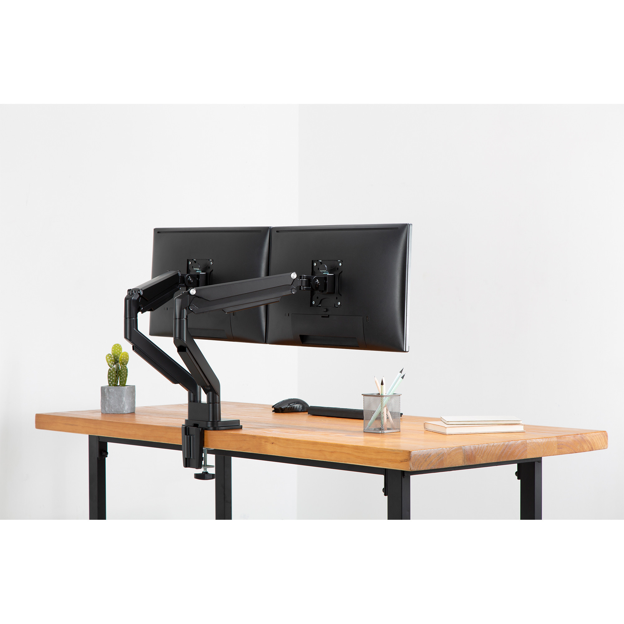 Monitor mount DIGITUS DA-90395 (univerzalni, za 2 monitora 15"-32", VESA)-5