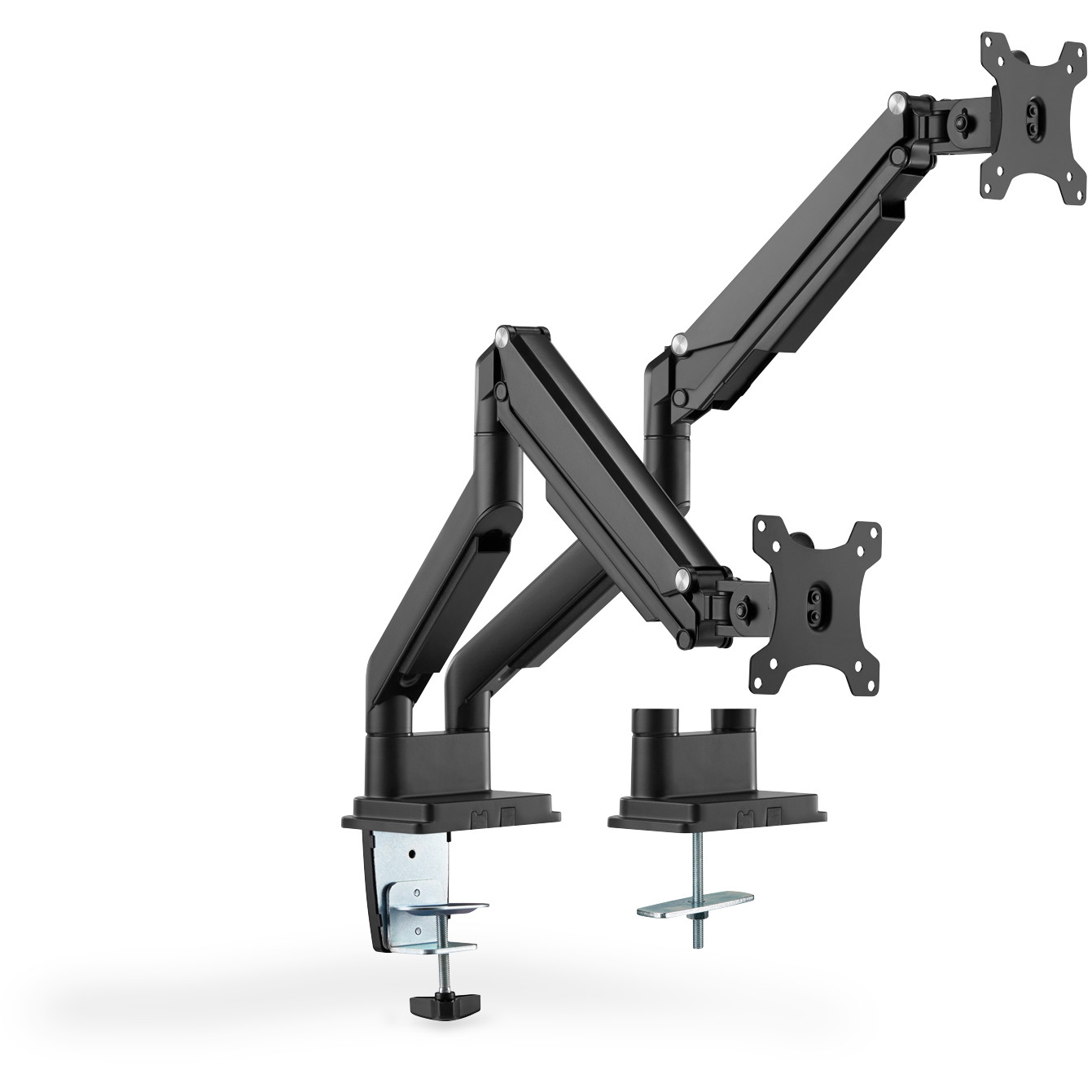 Monitor mount DIGITUS DA-90395 (univerzalni, za 2 monitora 15"-32", VESA)-6