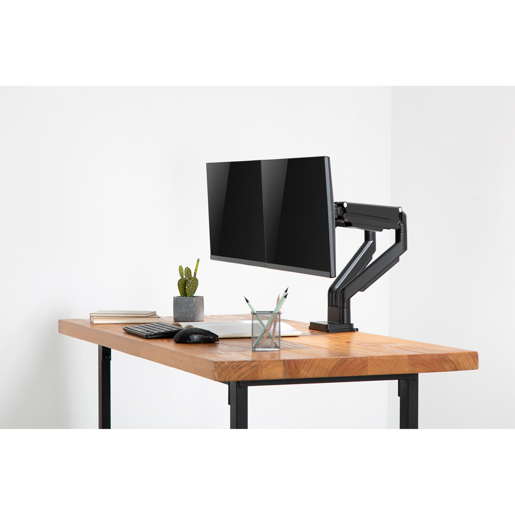 Monitor mount DIGITUS DA-90395 (univerzalni, za 2 monitora 15"-32", VESA)-12