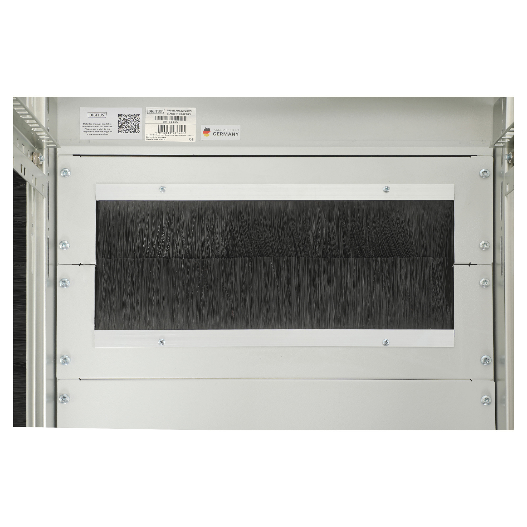 Mrežni ormar DIGITUS Unique DN-19 42U-6/8-B (42U, 600x800mm, staklena vrata)-4