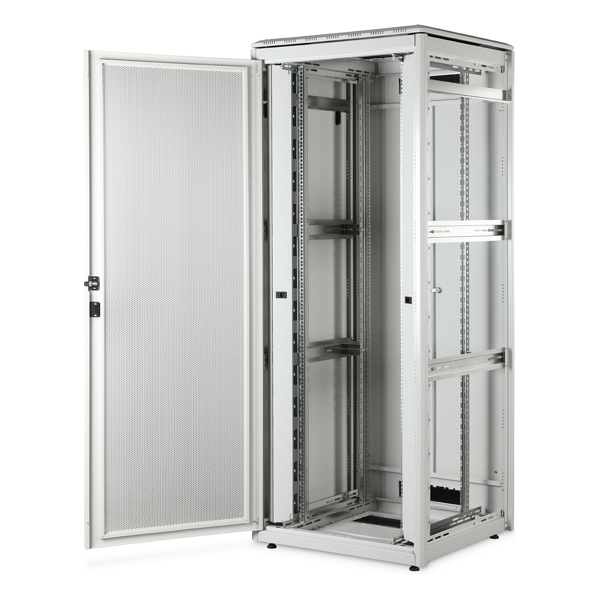 Mrežni ormar DIGITUS Unique DN-19 42U-6/8-B (42U, 600x800mm, staklena vrata)-9