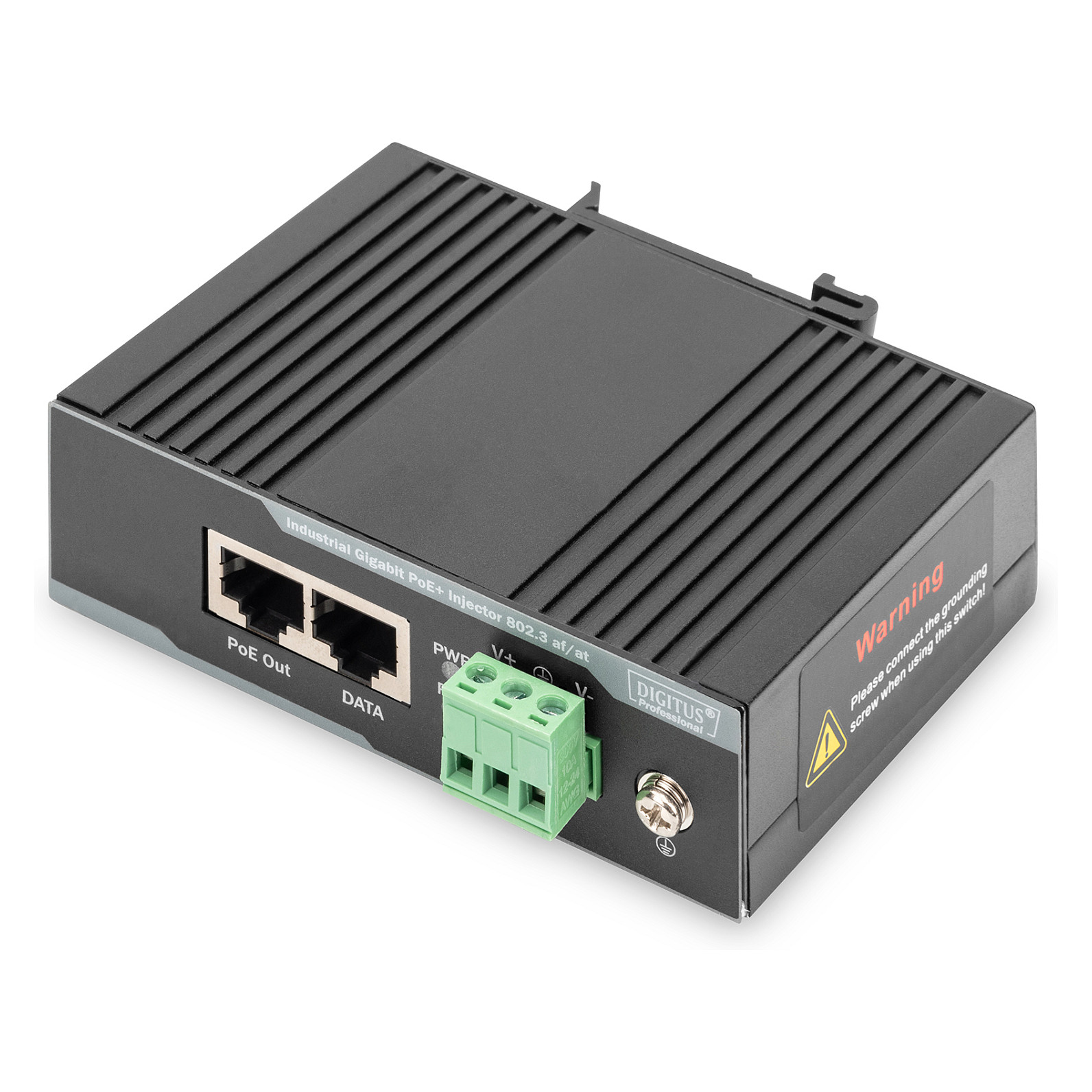 Injektor PoE DIGITUS Professional DN-651112 (60 W, IEEE802.3at Ultra PoE)-1