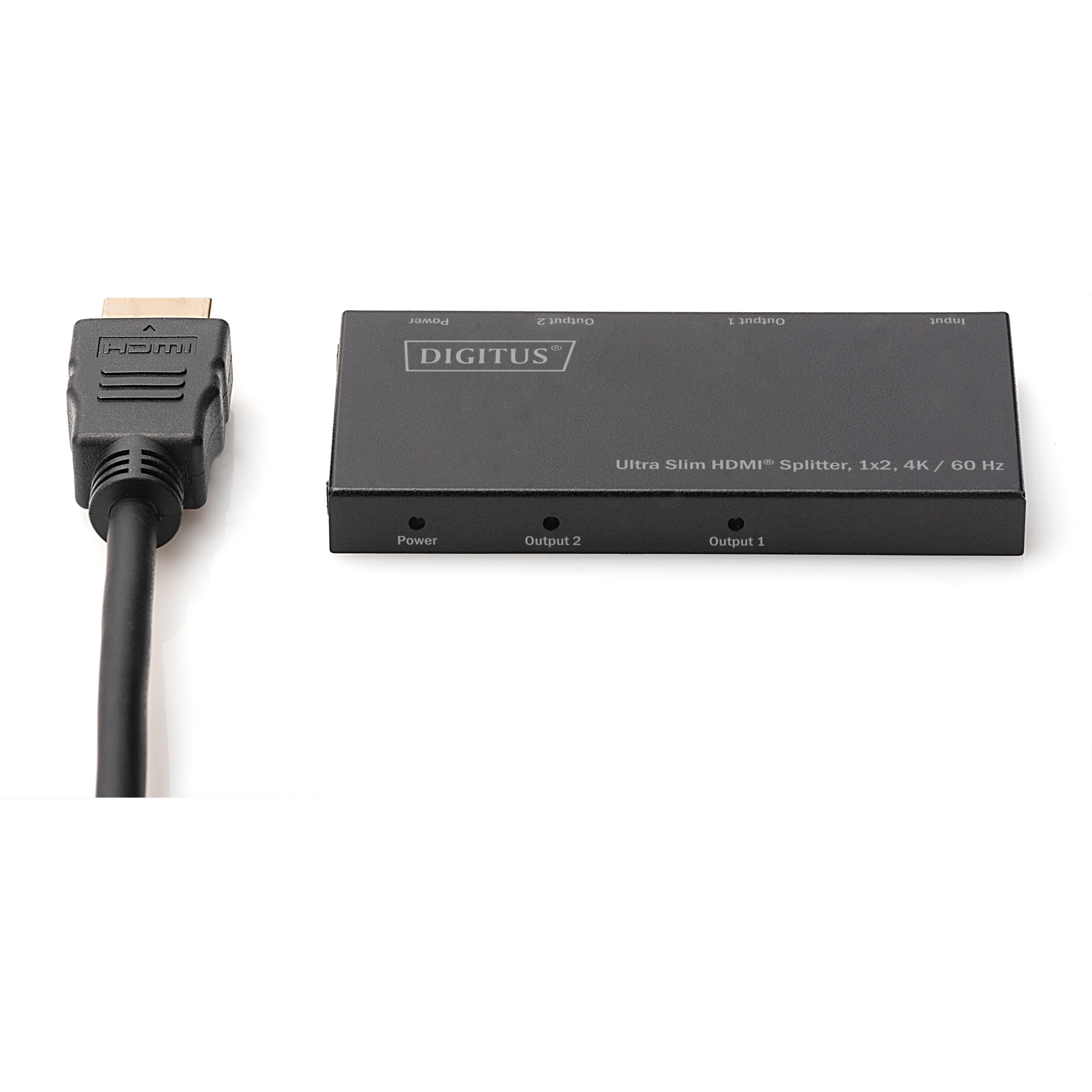 Hdmi razdjelnik DIGITUS Ultra Slim HDMI Splitter DS-45322 (video/audio splitter, 2 porta)-7