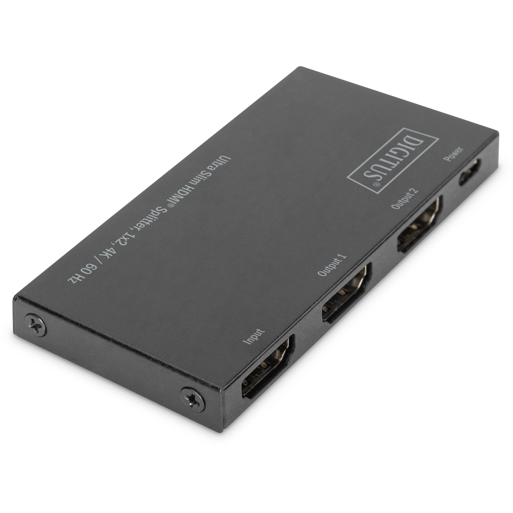 Hdmi razdjelnik DIGITUS Ultra Slim HDMI Splitter DS-45322 (video/audio splitter, 2 porta)-10