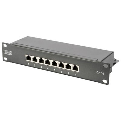 Set za mrežnu opremu DIGITUS (10", uključuje zidni stalak od 6HE)-3