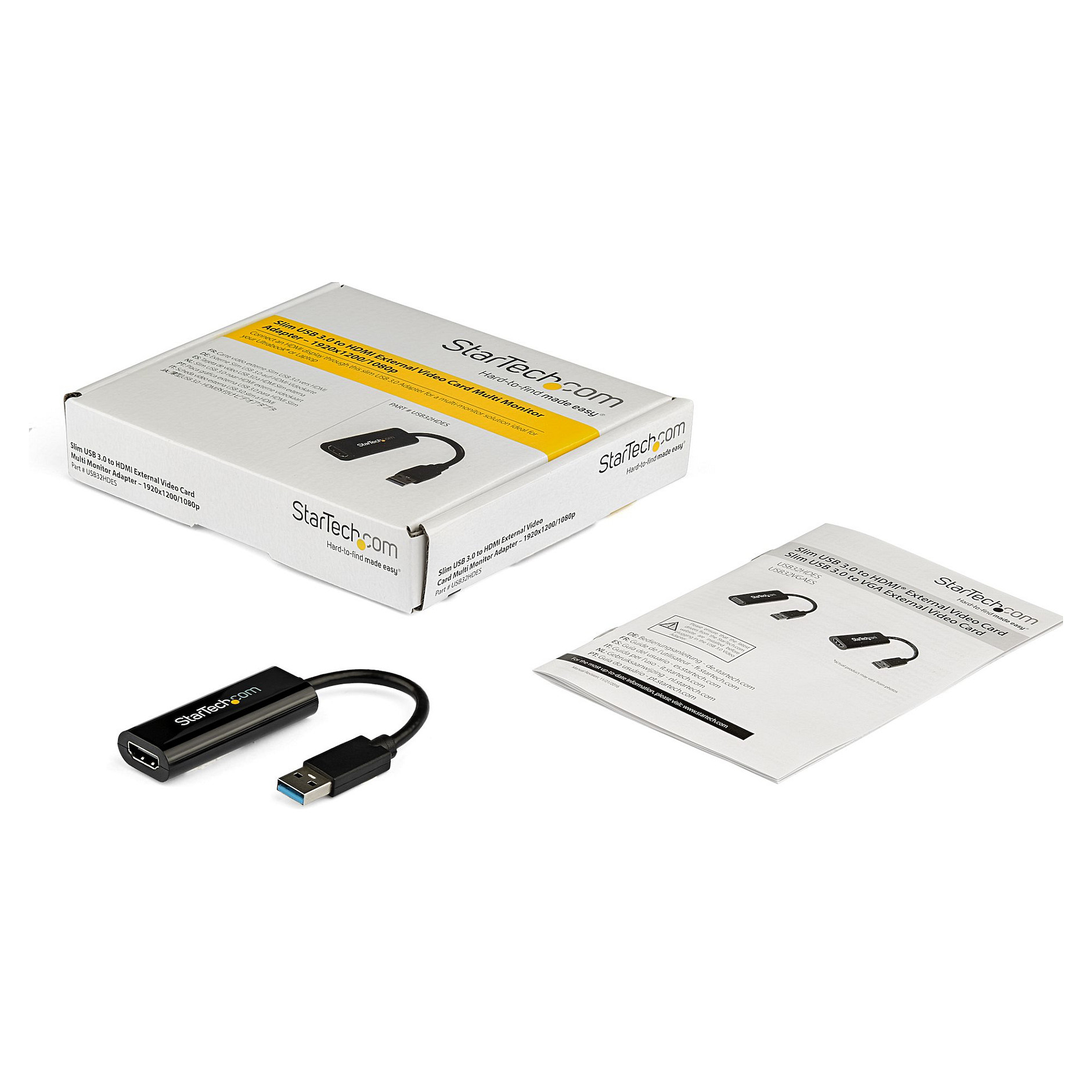 USB 3.0 na HDMI adapter STARTECH.COM (slim dizajn, 1920x1200, video/audio kabel, TAA kompatibilan, 19 cm)-12