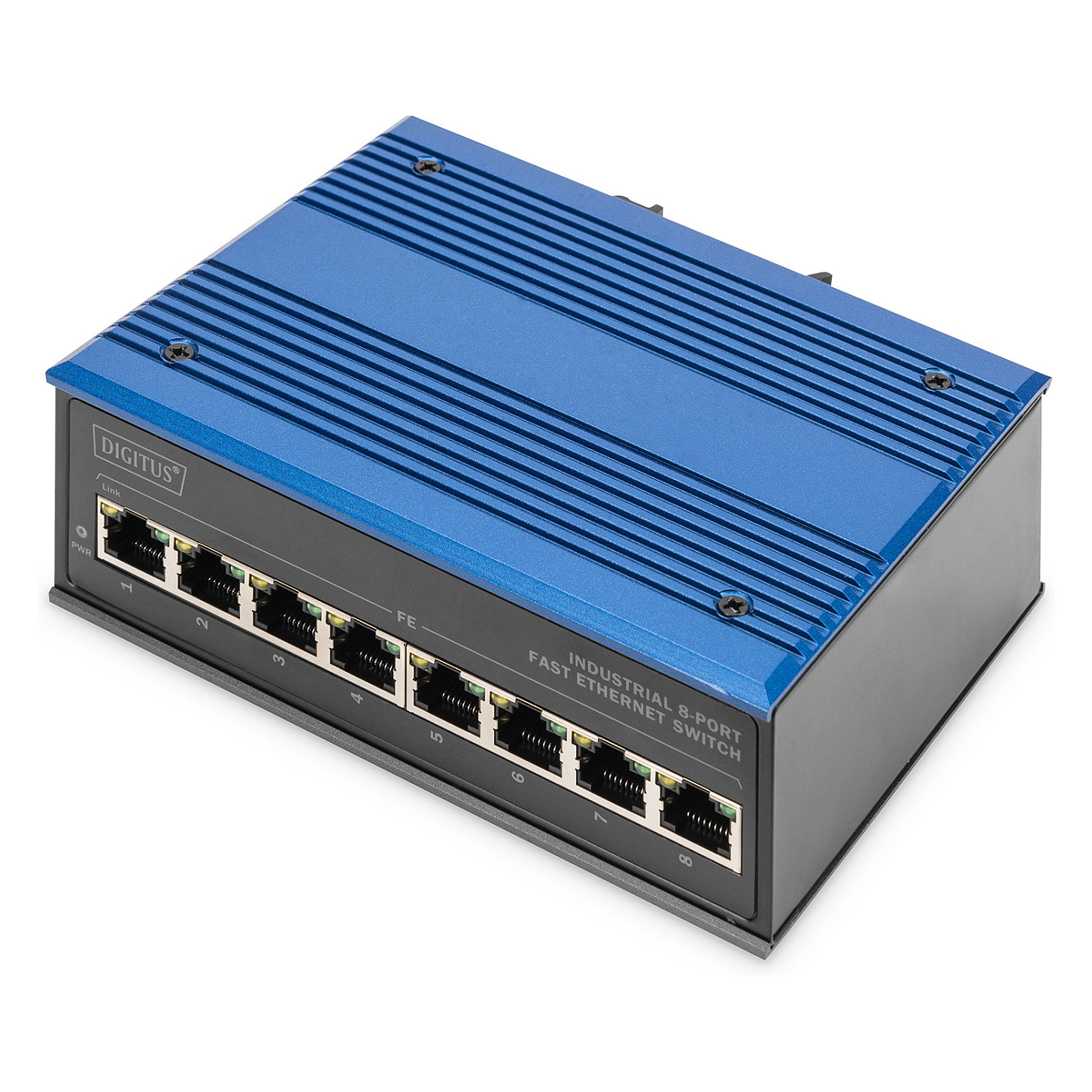 Mrežni switch DIGITUS DN-650106 (8-portni, Fast Ethernet, industrijski, IP40)-1