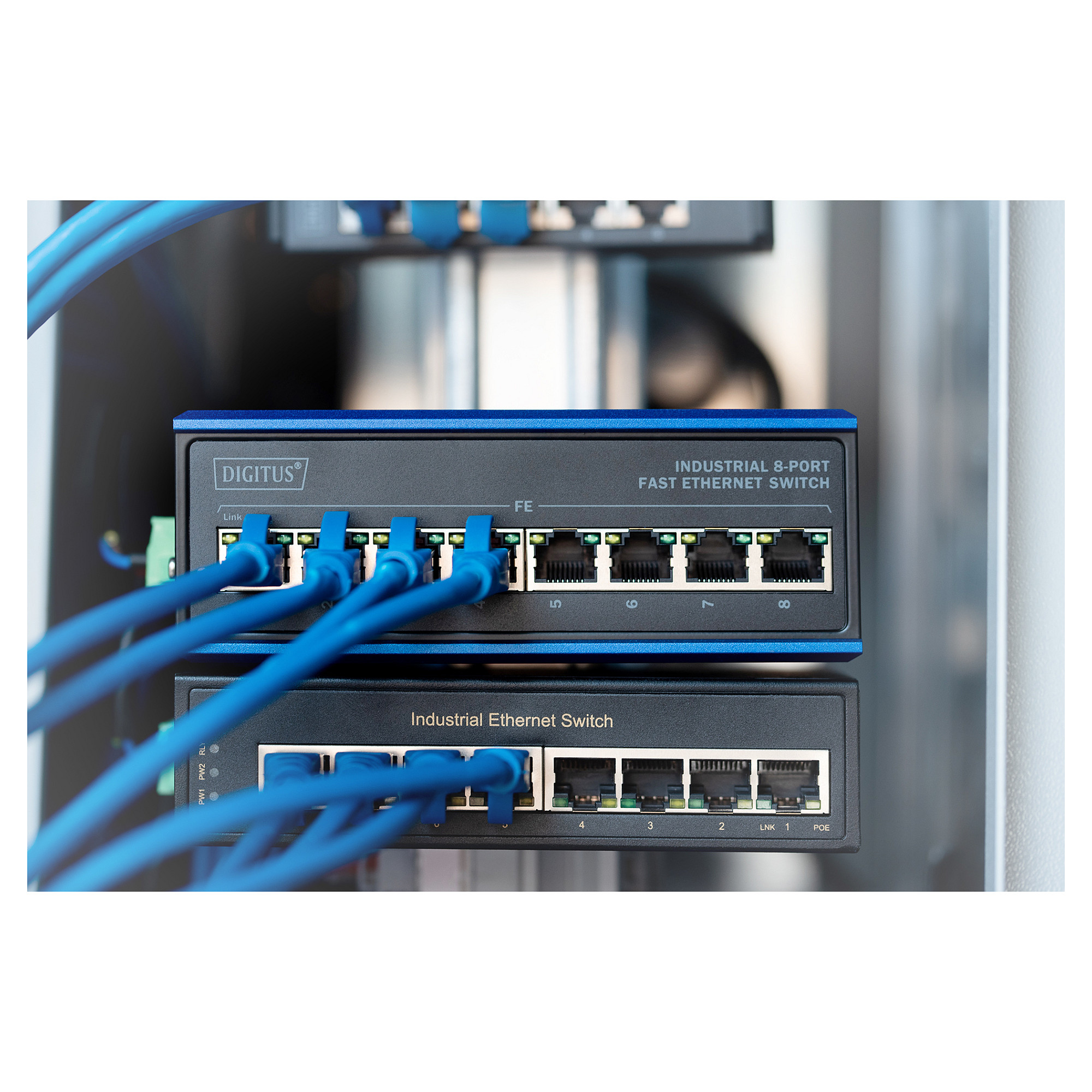 Mrežni switch DIGITUS DN-650106 (8-portni, Fast Ethernet, industrijski, IP40)-7