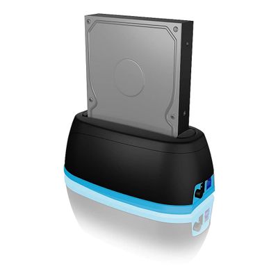 RaidSonic ICY BOX Docking Station IB-1124L-C3 - SATA HDD 6Gb/s - USB 3.0-1
