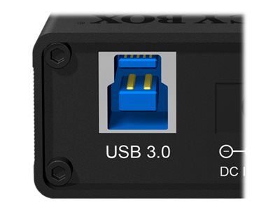 Hub RAIDSONIC ICY BOX IB-AC6110 (10 priključaka, USB 3.0, 5 GBit/s, USB 2.0, USB punjač 5 V / 2.1 A)-5