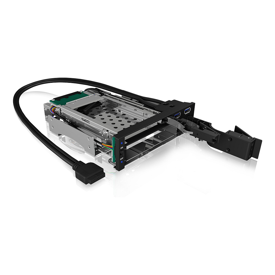 Ladica za diskove ICY BOX IB-174SSK-U za 5.25" utor (1x 2.5" + 1x 3.5" SATA)-11