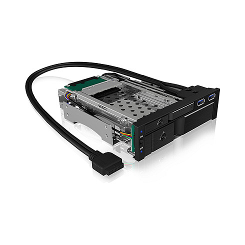 Ladica za diskove ICY BOX IB-174SSK-U za 5.25" utor (1x 2.5" + 1x 3.5" SATA)-12