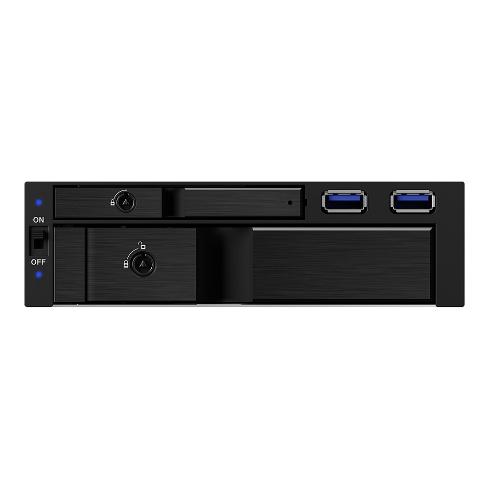 Ladica za diskove ICY BOX IB-174SSK-U za 5.25" utor (1x 2.5" + 1x 3.5" SATA)-17