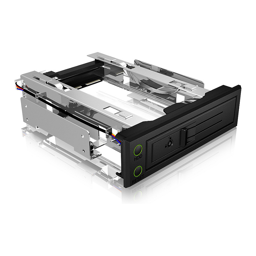 ICY BOX IB-166SSK-B mobilni stalak za 3.5" HDD, crni-2