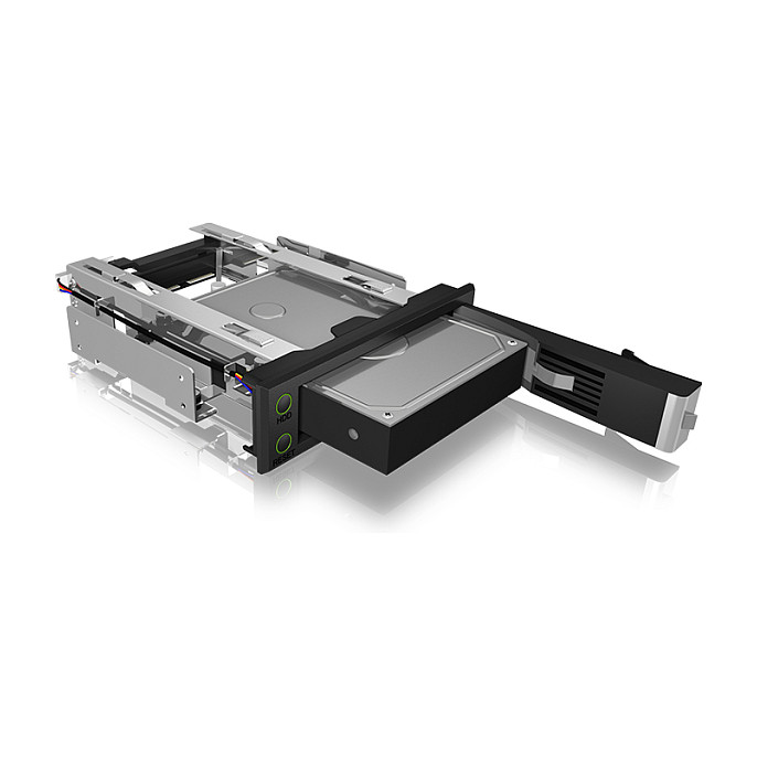ICY BOX IB-166SSK-B mobilni stalak za 3.5" HDD, crni-4