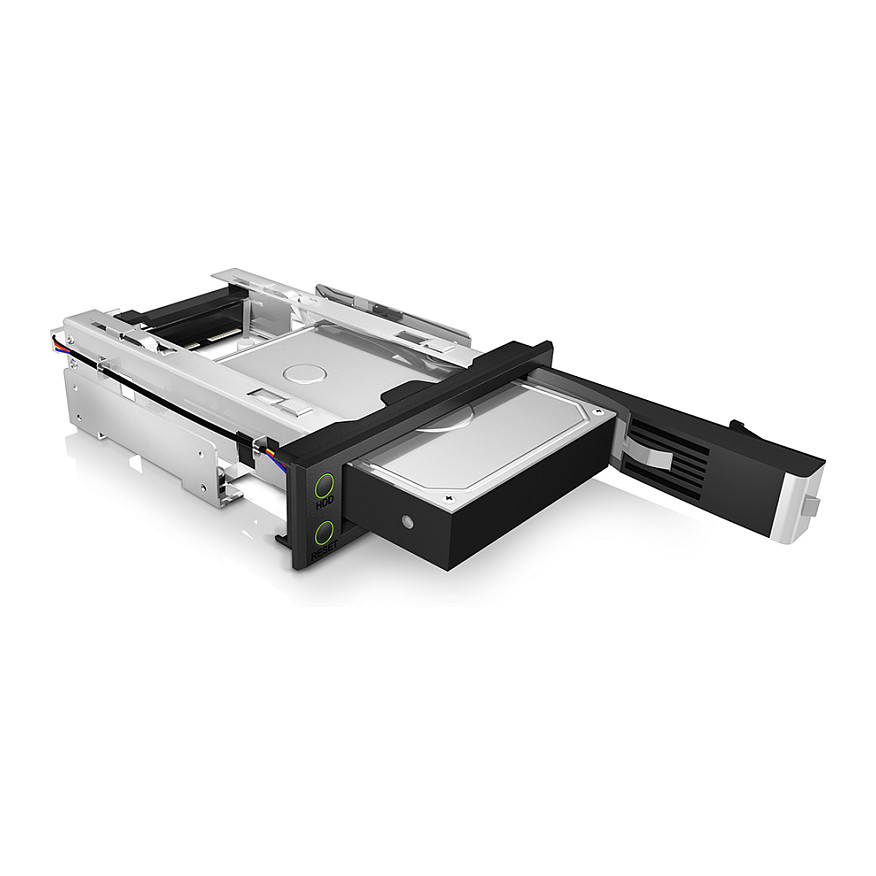 ICY BOX IB-166SSK-B mobilni stalak za 3.5" HDD, crni-5