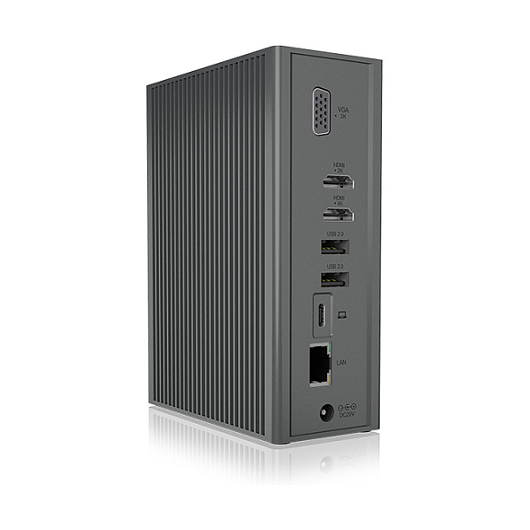 Docking stanica ICY BOX IB-DK2262AC, USB-C, 100W PD-13