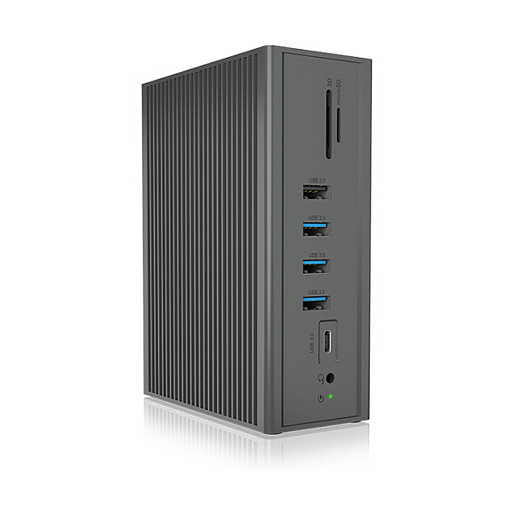 Docking stanica ICY BOX IB-DK2262AC, USB-C, 100W PD-19