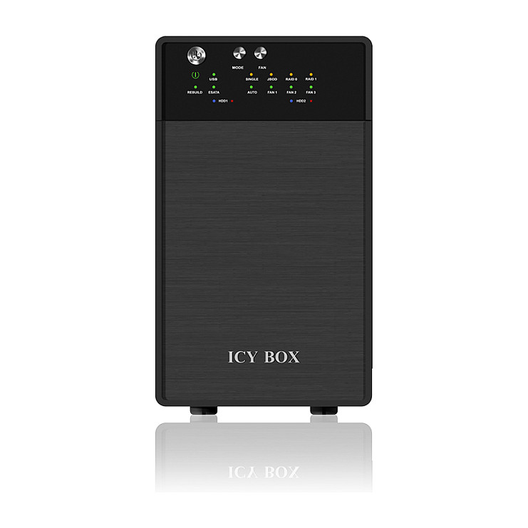 Kućište RAIDSONIC ICY BOX IB-RD3620SU3 (2-bay, aluminij, eSATA, USB 3.0)-8