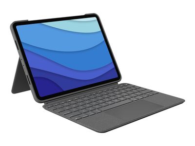 Tipkovnica s futrolom i trackpadom Logitech Combo Touch za Apple iPad Pro (1., 2. i 3. generacija), DE verzija-4