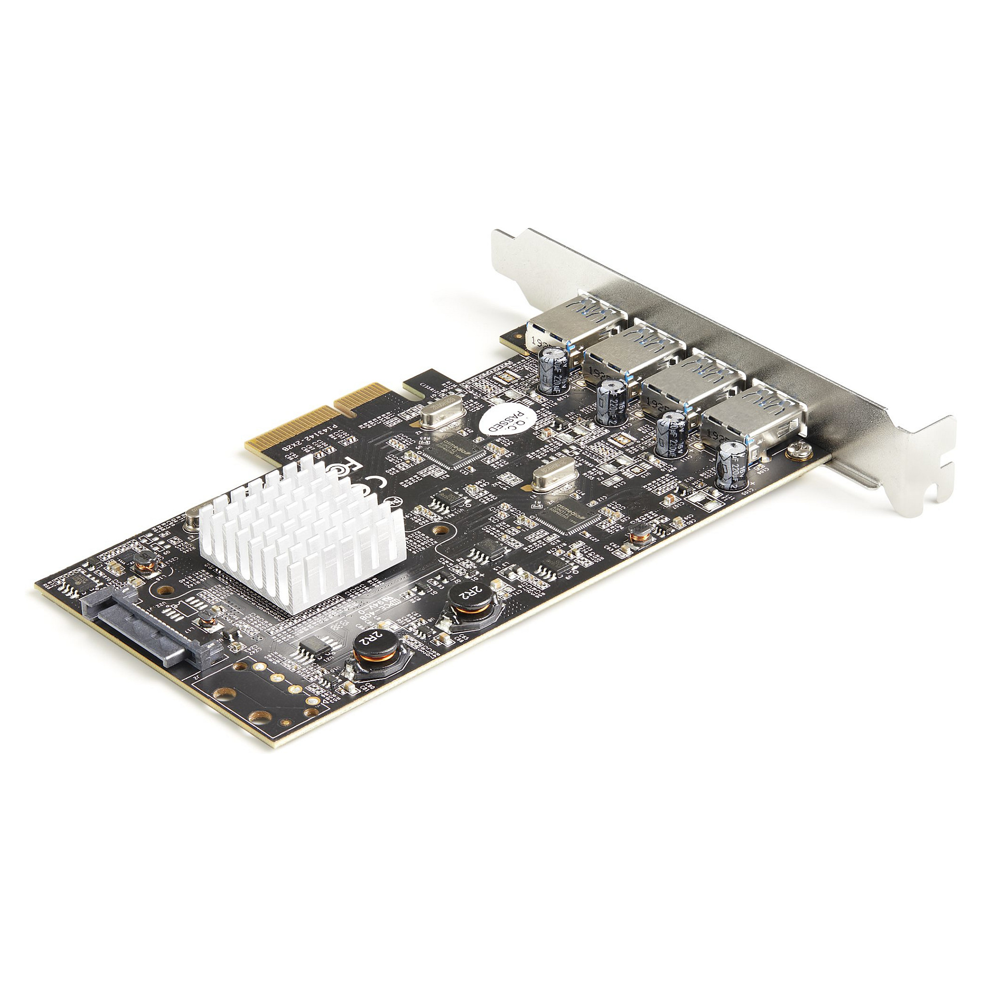 USB PCIe kartica STARTECH.COM (s 4 priključka, 10Gbps USB 3.1/3.2 Gen 2 tip-A PCI Express proširna kartica, 2 kontrolera, 4xUSB, Windows/Mac/Linux, USB-7