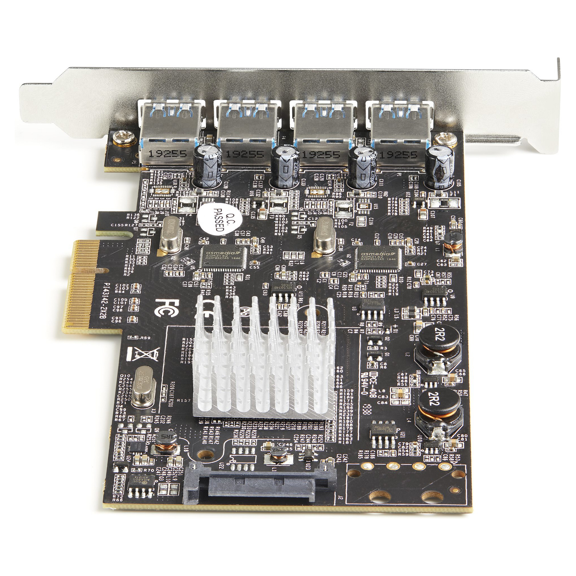 USB PCIe kartica STARTECH.COM (s 4 priključka, 10Gbps USB 3.1/3.2 Gen 2 tip-A PCI Express proširna kartica, 2 kontrolera, 4xUSB, Windows/Mac/Linux, USB-8