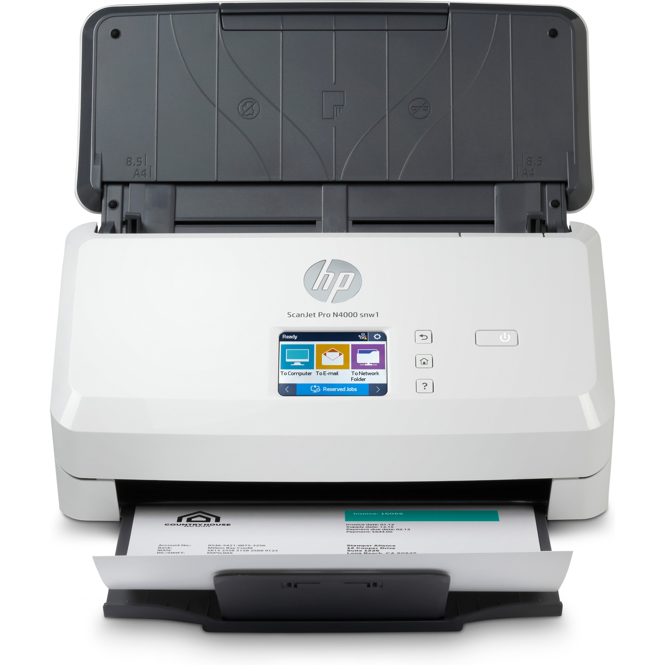 Skener za dokumente HP Scanjet Pro N4000 (DIN A4)-6
