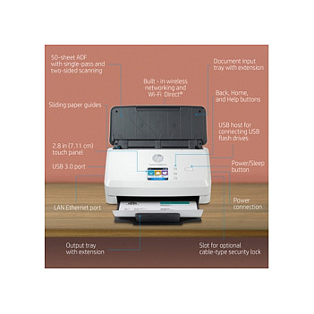 Skener za dokumente HP Scanjet Pro N4000 (DIN A4)-12
