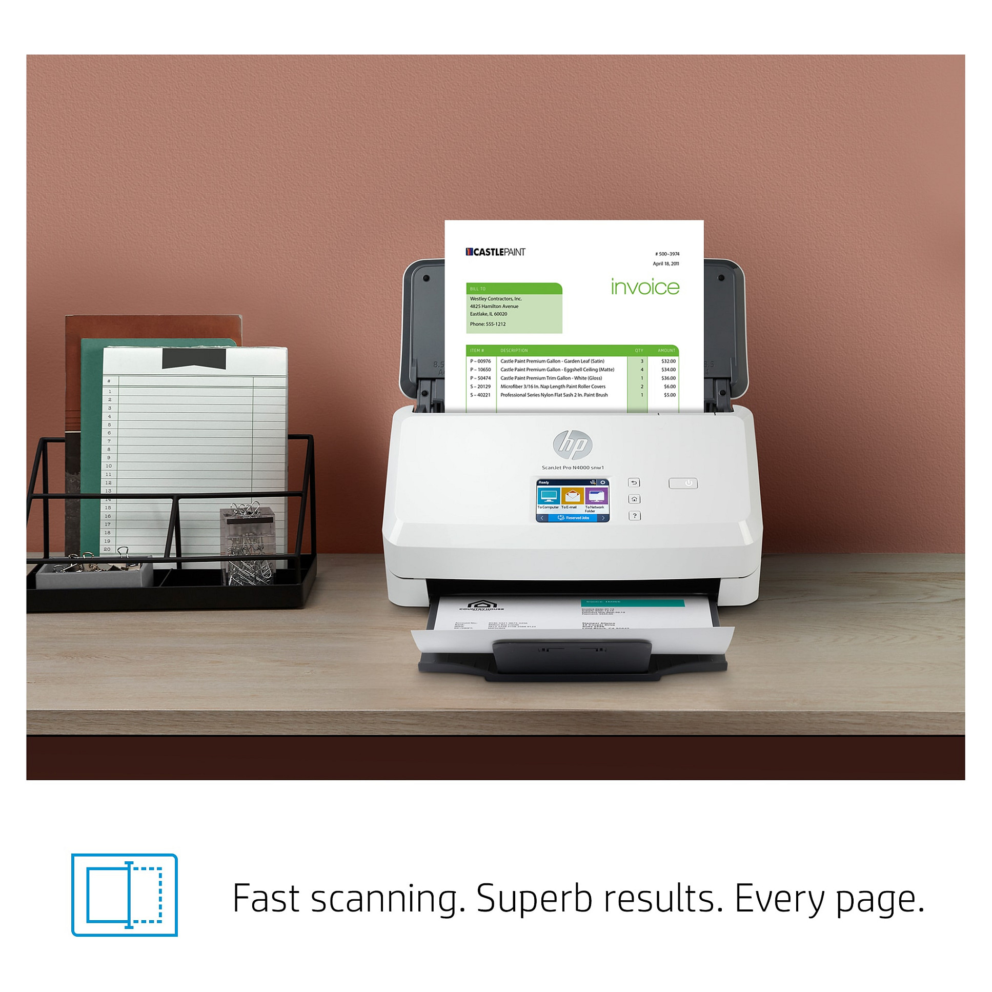 Skener za dokumente HP Scanjet Pro N4000 (DIN A4)-18