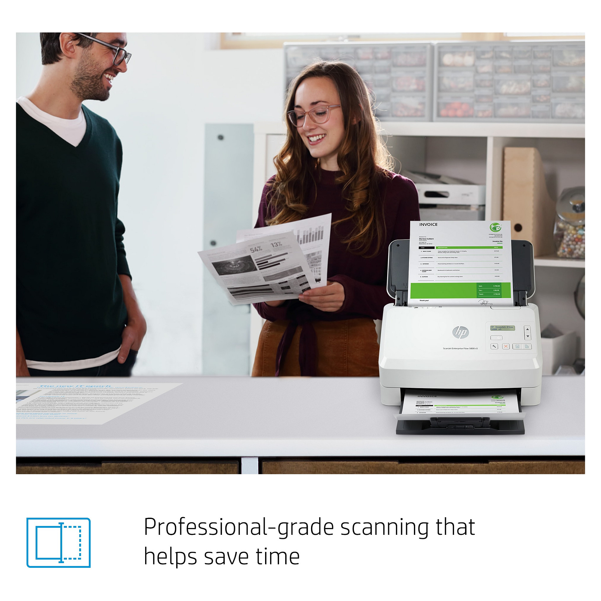 Skener za dokumente HP ScanJet Enterprise Flow 5000 s5 (stolni, USB 3.0)-14