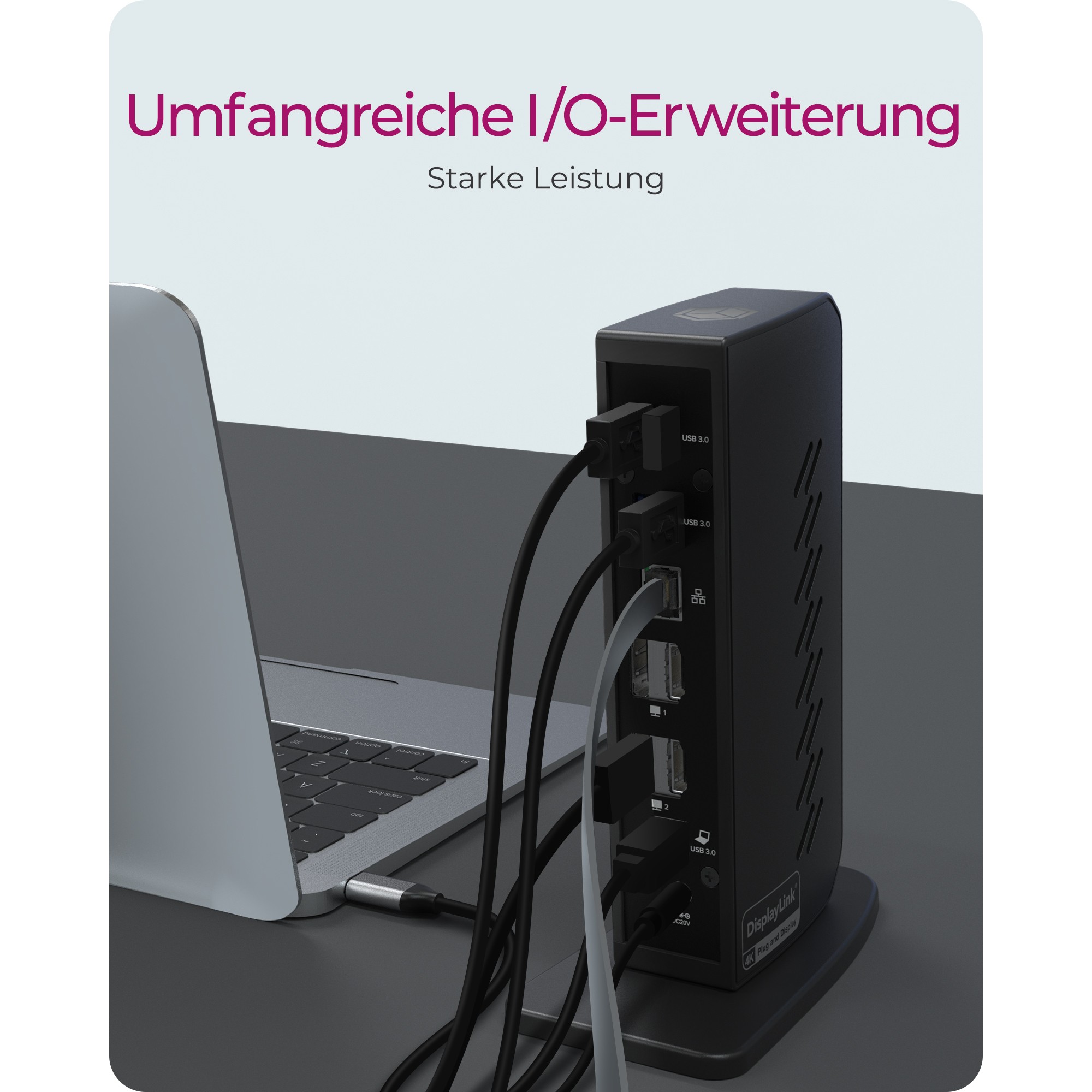 Priključna stanica ICYBOX IB-DK2252AC-23