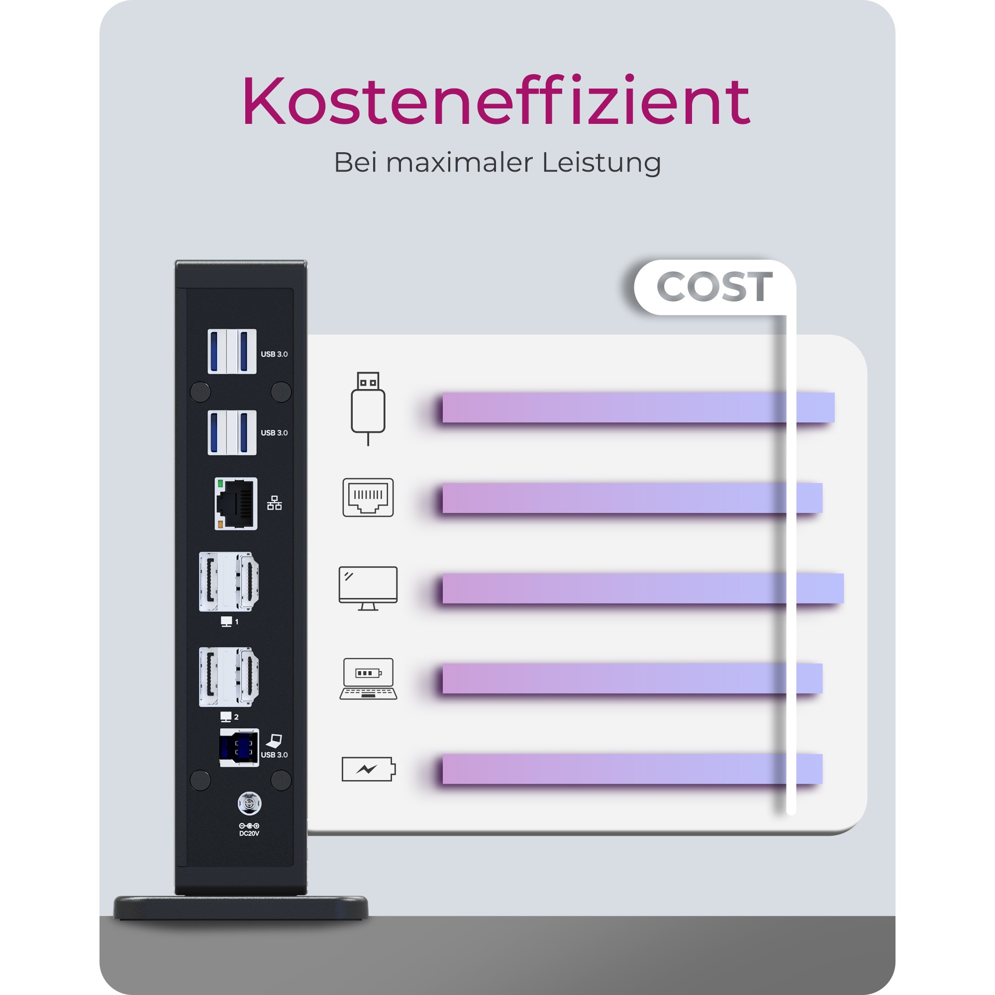 Priključna stanica ICYBOX IB-DK2252AC-26