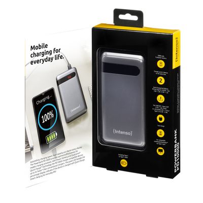 Power bank INTENSO PD10000 (10000 mAh, Power Delivery, Quick Charge 3.0)-3