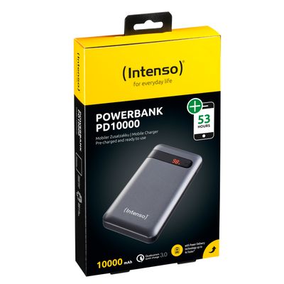 Power bank INTENSO PD10000 (10000 mAh, Power Delivery, Quick Charge 3.0)-2