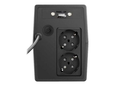 UPS ONLINE USV YUNTO Smile 600 (360 watt, 600 va)-1