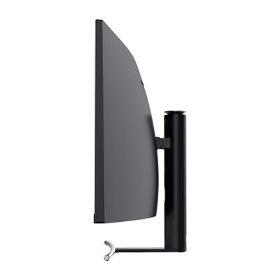 Monitor LC POWER LC-M49-DFHD-144-C-Q (49" VA QLED, 144Hz, 3840 x 1080 DFHD, zakrivljeni, gaming crni)-3