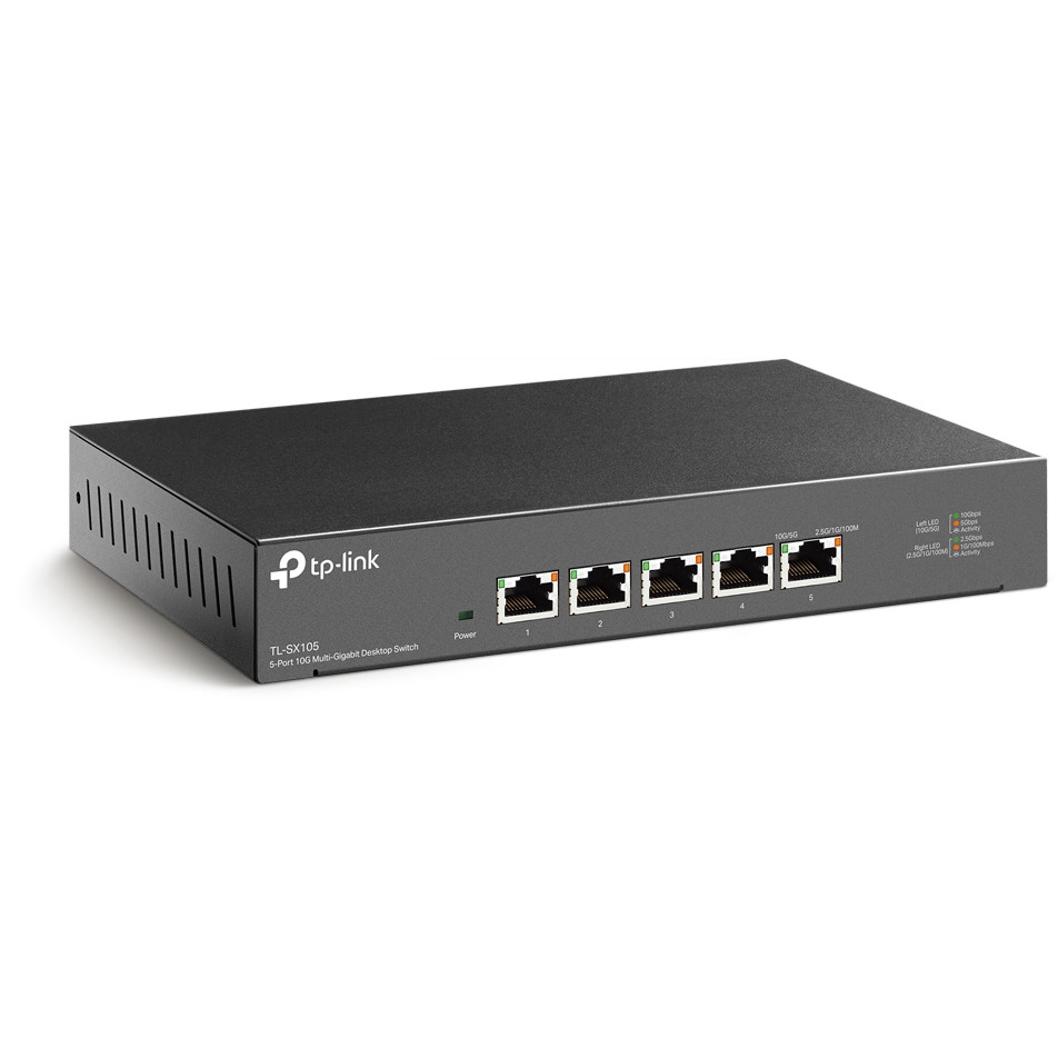 Preklopnik TP-LINK TL-SX105 (V1, 5 priključaka, za ugradnju u ormar)-9