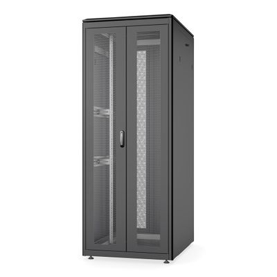 Mrežni ormar DIGITUS Unique Series DN-19 42U-8/10 (42U, 800x1000mm, staklena vrata, sivi)-0