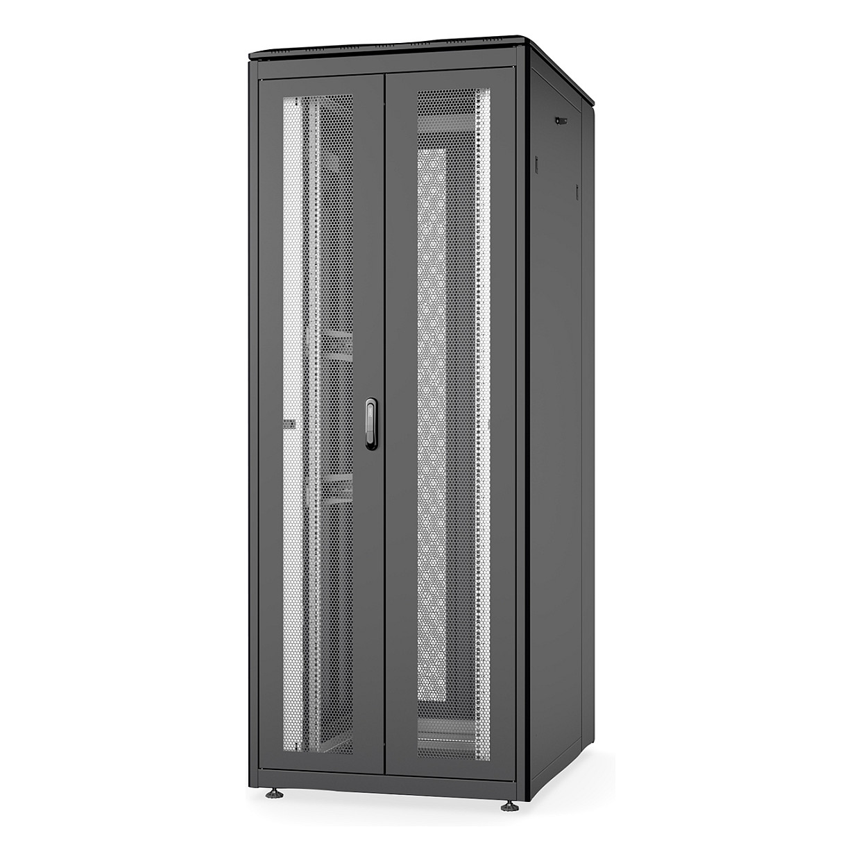 Mrežni ormar DIGITUS Unique Series DN-19 42U-8/10 (42U, 800x1000mm, staklena vrata, sivi)-2