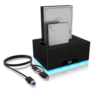 HDD dodatak ICY BOX Dockingstation (za 2x 2,5" ili 3,5")-0