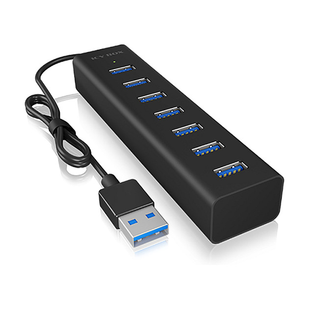 USB Hub ICY BOX IB-HUB1700-U3, 7-portni, USB 3.0, s napajanjem-4