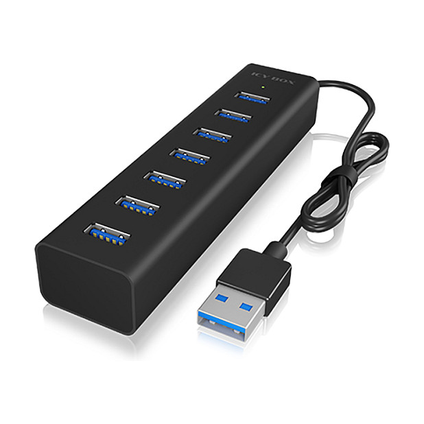 USB Hub ICY BOX IB-HUB1700-U3, 7-portni, USB 3.0, s napajanjem-6