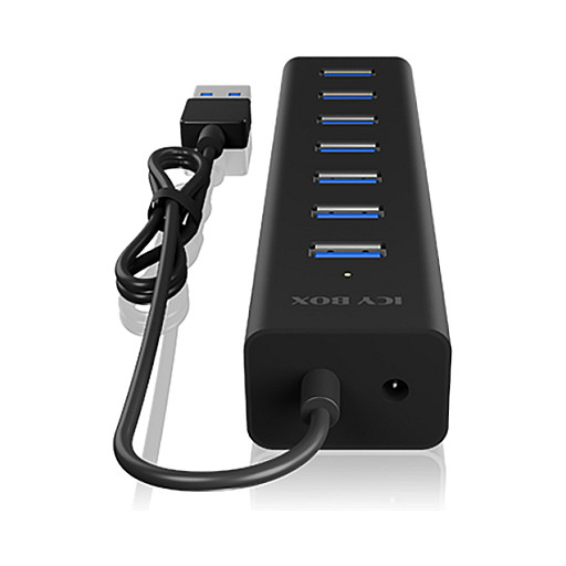 USB Hub ICY BOX IB-HUB1700-U3, 7-portni, USB 3.0, s napajanjem-7