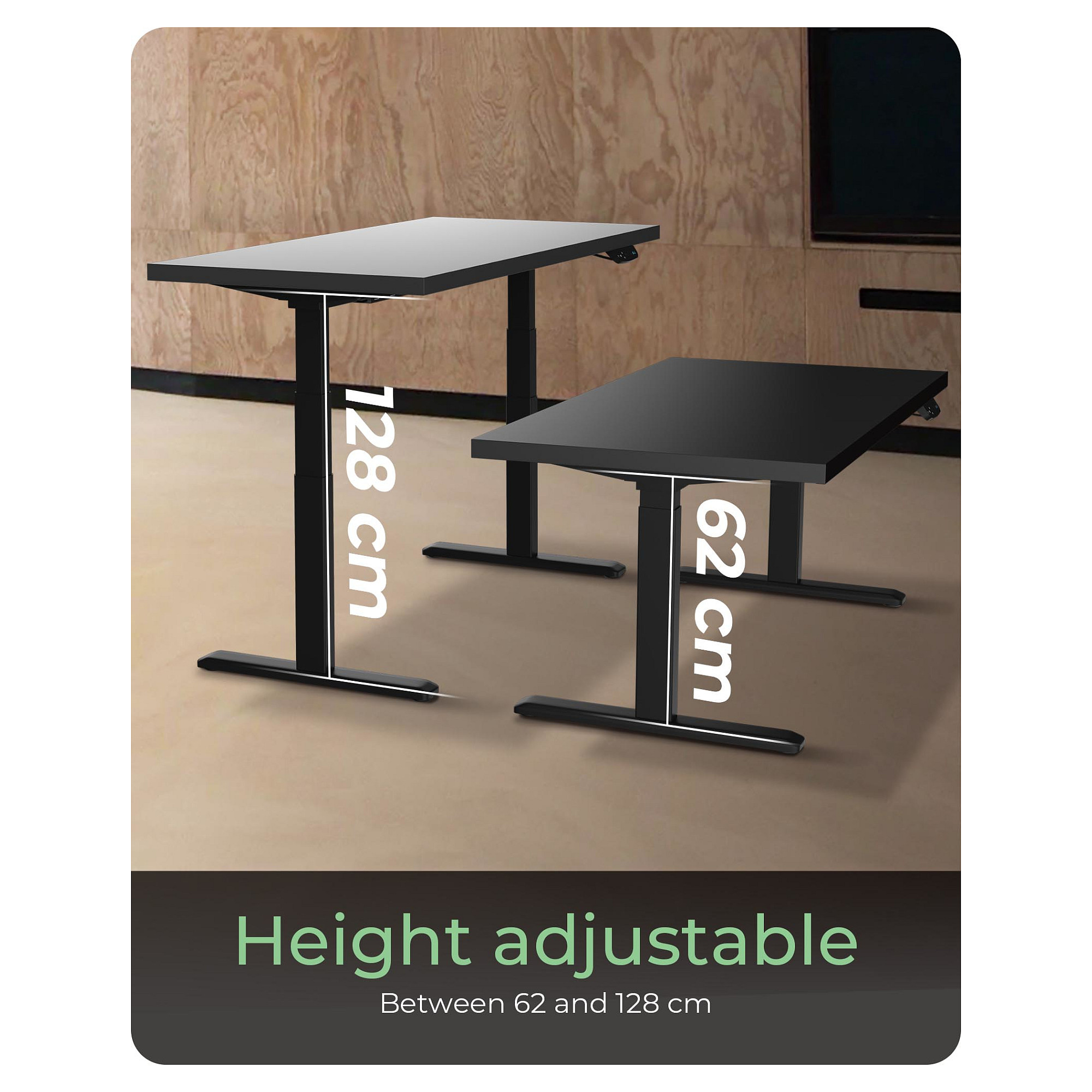 Okvir za stol za sjedenje/stajanje ICY BOX IB-EW205B-T-16