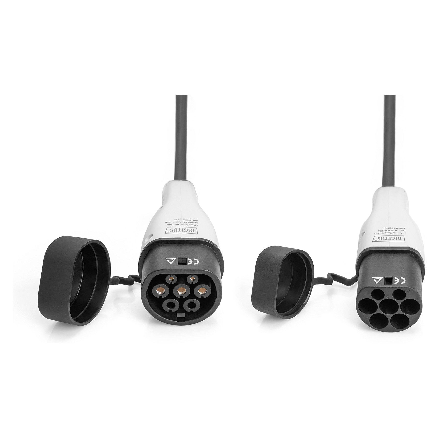 Kabel za punjenje EV Digitus - Tip 2 do Tip 2 - 5 m-6