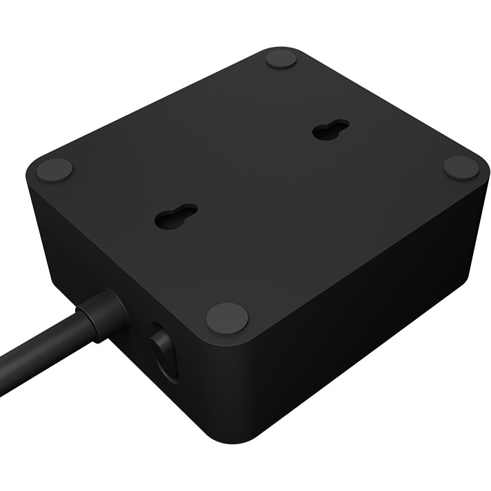 Utičnica za stol ili zidnu montažu s USB punjačem ICY BOX IB-MPS2220B-CH-12